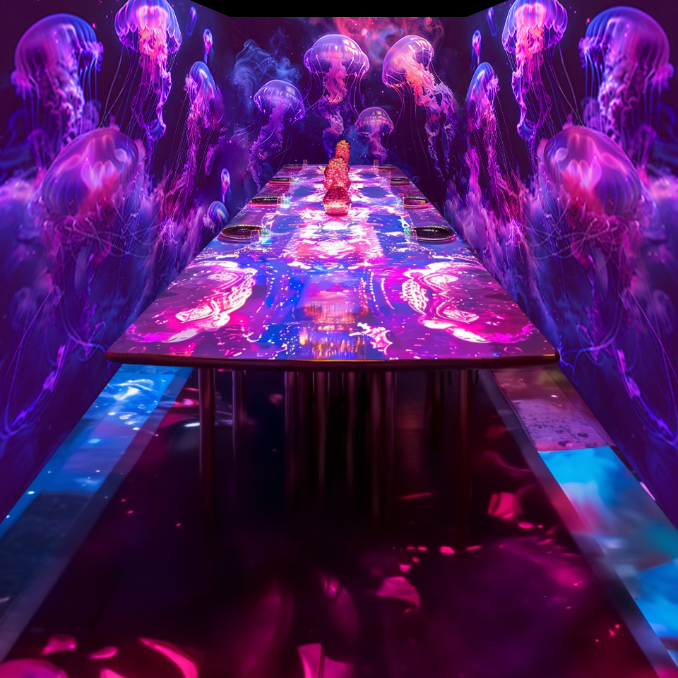 3d holographic immersive Mapping projection Multi-Channel Projection Systems Management Systems