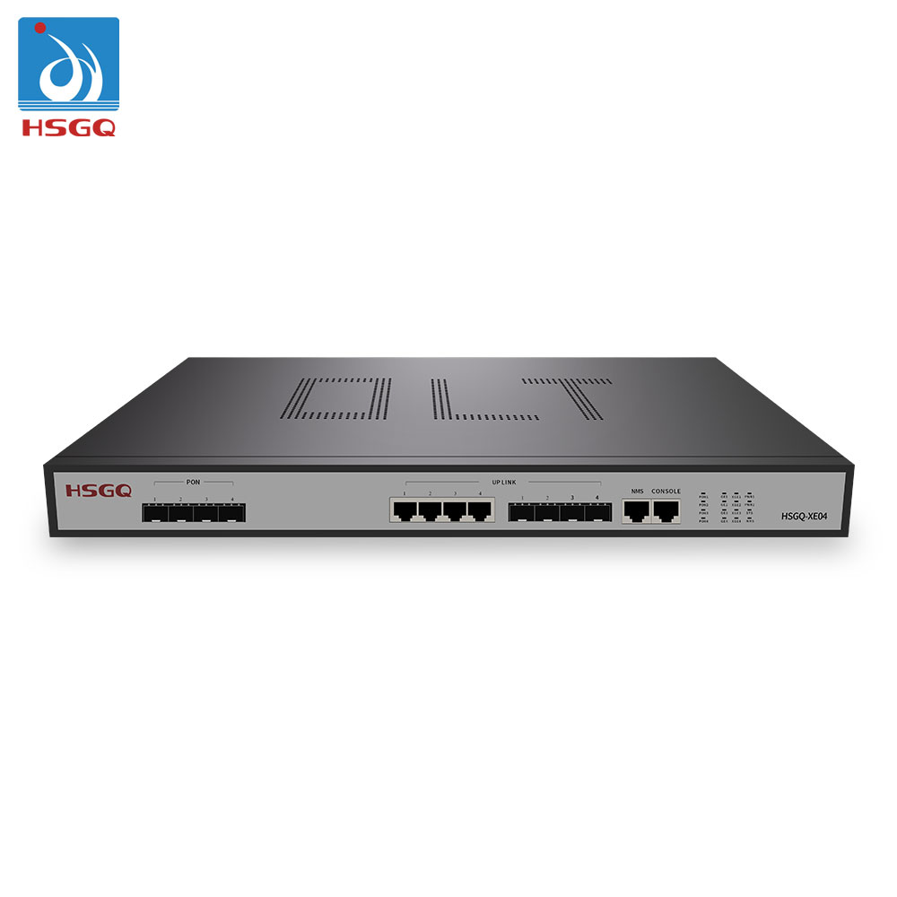 HSGQ-XE04 Epon OLT 1U для FTTH Solution Fiberhome 10G совместимый olt 4 порт epon olt onu цена