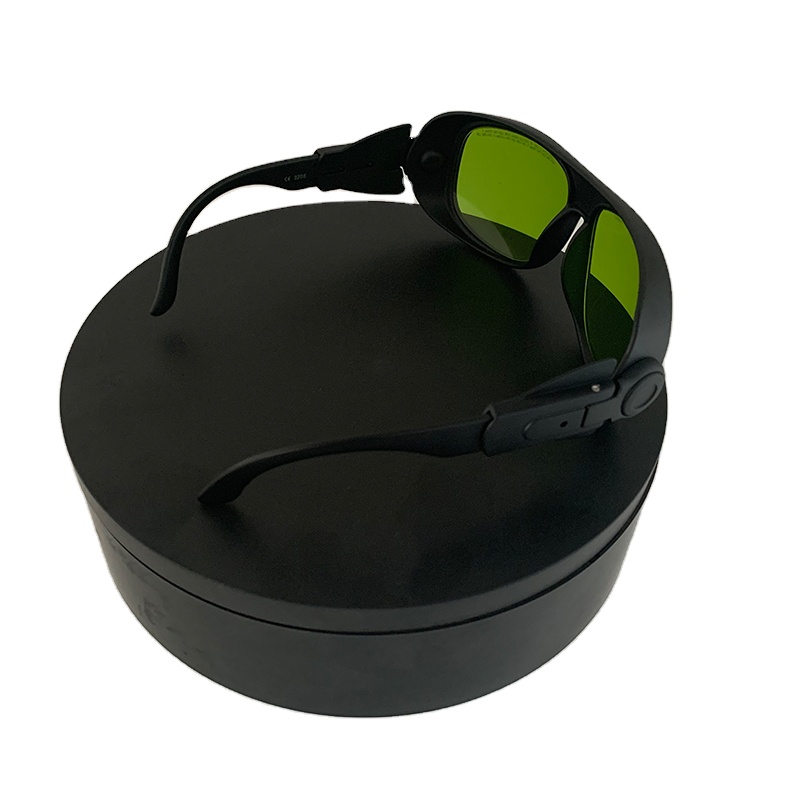 Hot Selling White Colour Ipl Glasses For Patient Use Uv Marking Goggles Safety Fiuber Eye Laser Protection
