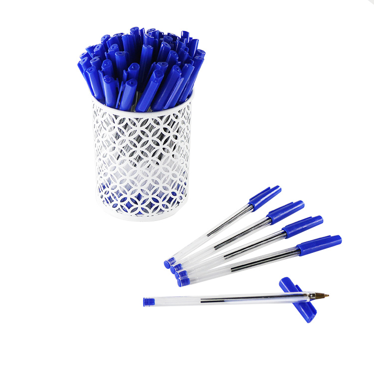 Ballpoint Pen Manufacturers Bulk Cheap 1mm Blue Plastic Hot Sell Custom Ball Point Pen Boxed Ballpoint