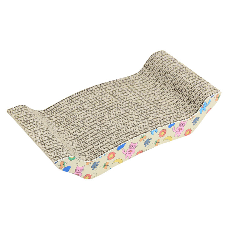 Smart Cat Scratching Pet Toy Cat Corrugated Scratch Board Pad Scratcher Board for Pet Cat