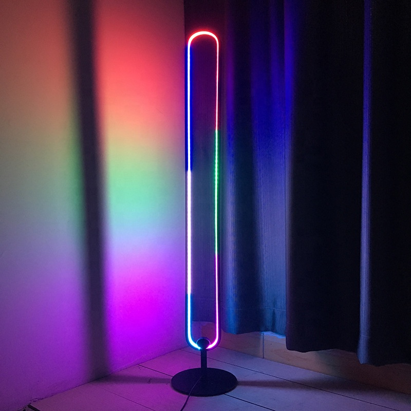 2021 новый стиль скандинавский минималистичный умный RGB атмосферный цветной торшер с дистанционным управлением