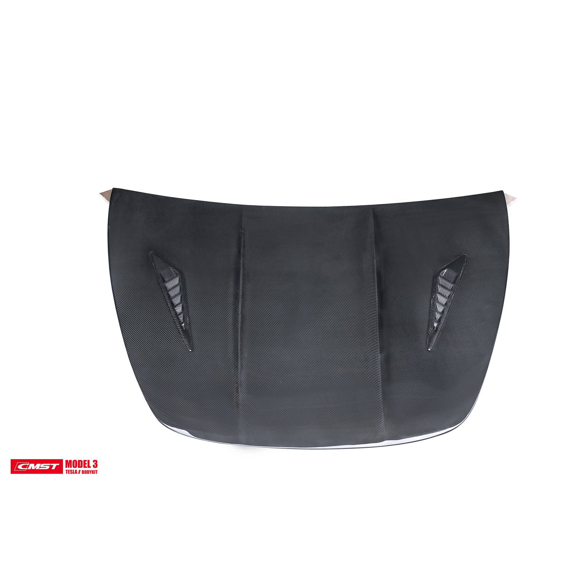 CMST Tuning Tesla Model 3 Carbon Fiber Hood Bonnet Single-sided Ver.2