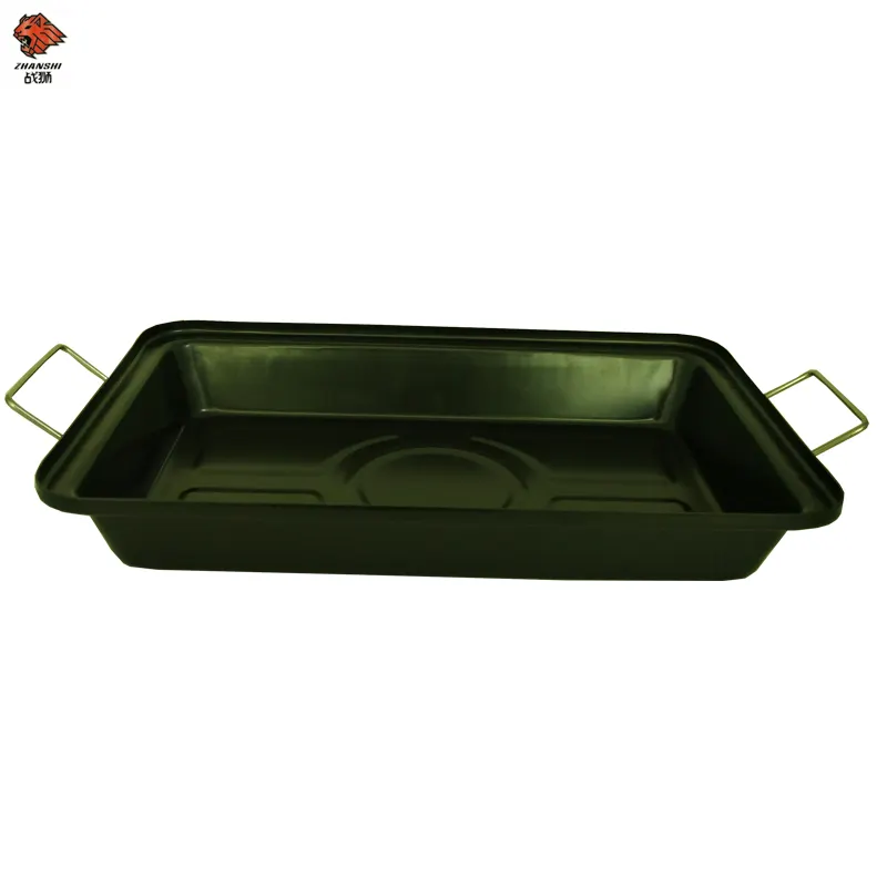 Hot Selling Custom Made Cast Iron Bbq Grill Plate Korean Bbq Grill Pan Non-Stick Barbecue Grill Plate