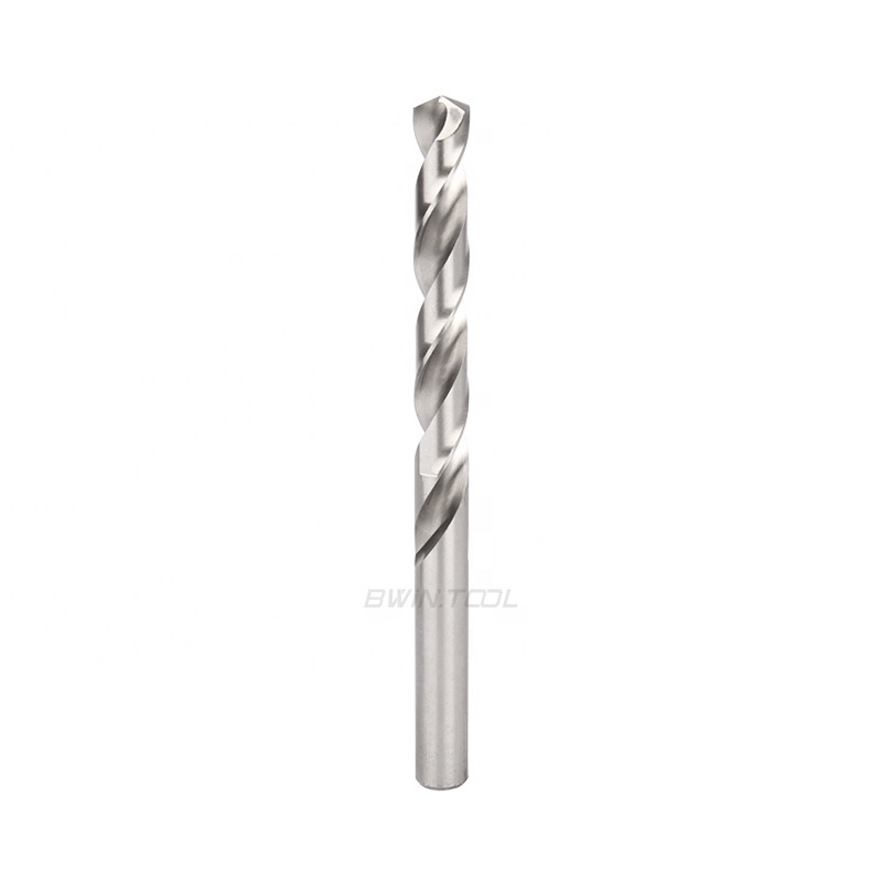 BWIN OEM Factory 304 stainless steel Straight shank twist drill bit for steel and copper drilling
