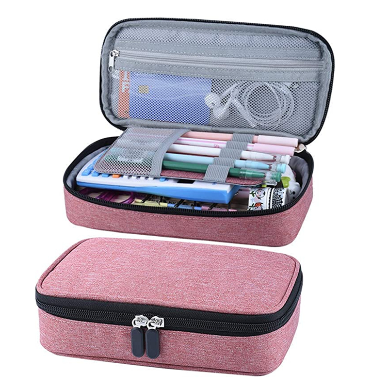 Large Capacity School Pen Case Supplies Pencil Bag Pencils Pouch Stationery Bag
