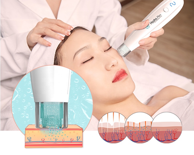 Инновационная Дерма-ручка Hydrapen H2, интегрированный дизайн, сыворотка для мезотерапии, дермапен с наноиглами