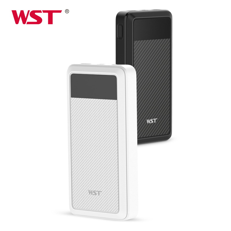 18W Portable slim portable 20000mah usb pd power bank with led screen