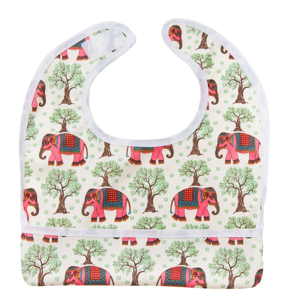 Wholesale Reusable Customized Waterproof Cloth Baby Bibs