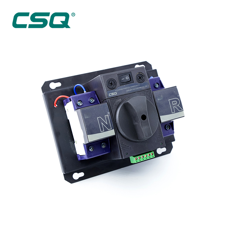 CSQ BEST 32A AUTOMATIC TRANSFER SWITCH Home use 63A ATS AC220V 380V 440V automatic Changeover switch china supplier