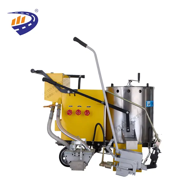 Small driving hand push thermoplastic road marking machine types road painting machine line marking
