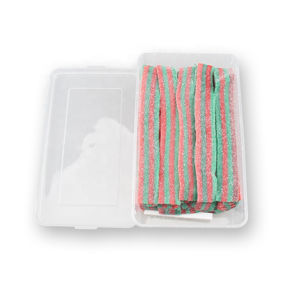 Assorted Fruit Flavour Sour Belt Chews Candy in Bulk