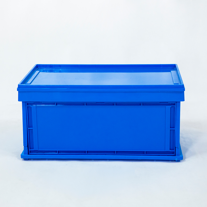 plastic crates folding stackable turnover box Plastic folding box