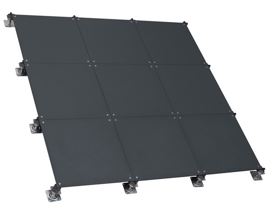 Cheap oa network steel cementitious infilled raised access floor