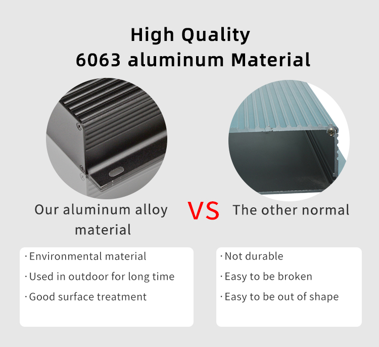 PB094  107*47.3-L Electrical IP68 aluminum stainless steel waterproof Outdoor projector Screen Cabinet Electric Meter Box Metal