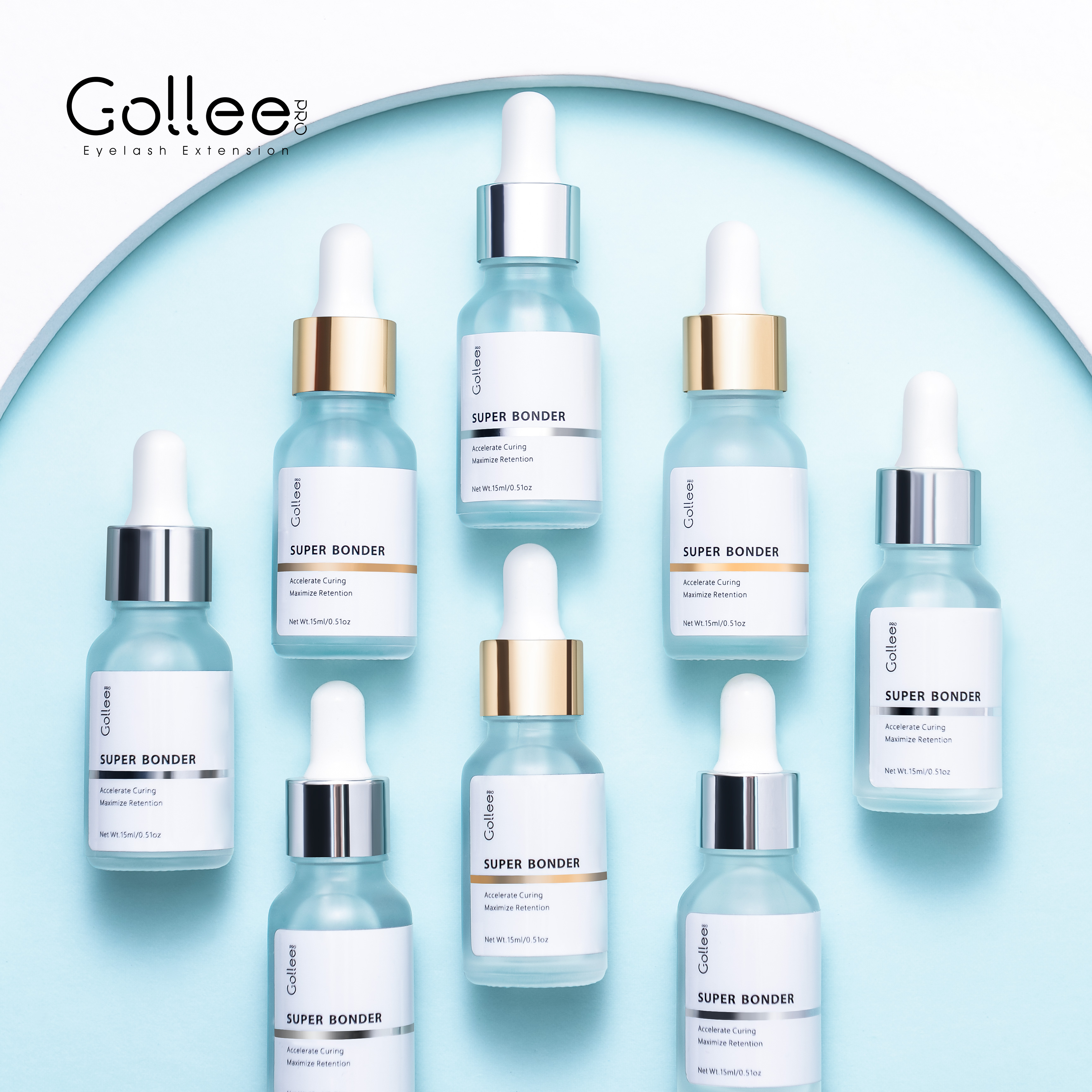Gollee, корейский супер-клей для наращивания ресниц, индивидуальный латекс, бесплатно, лучший клей для ресниц, профессиональный сильный клей для наращивания ресниц