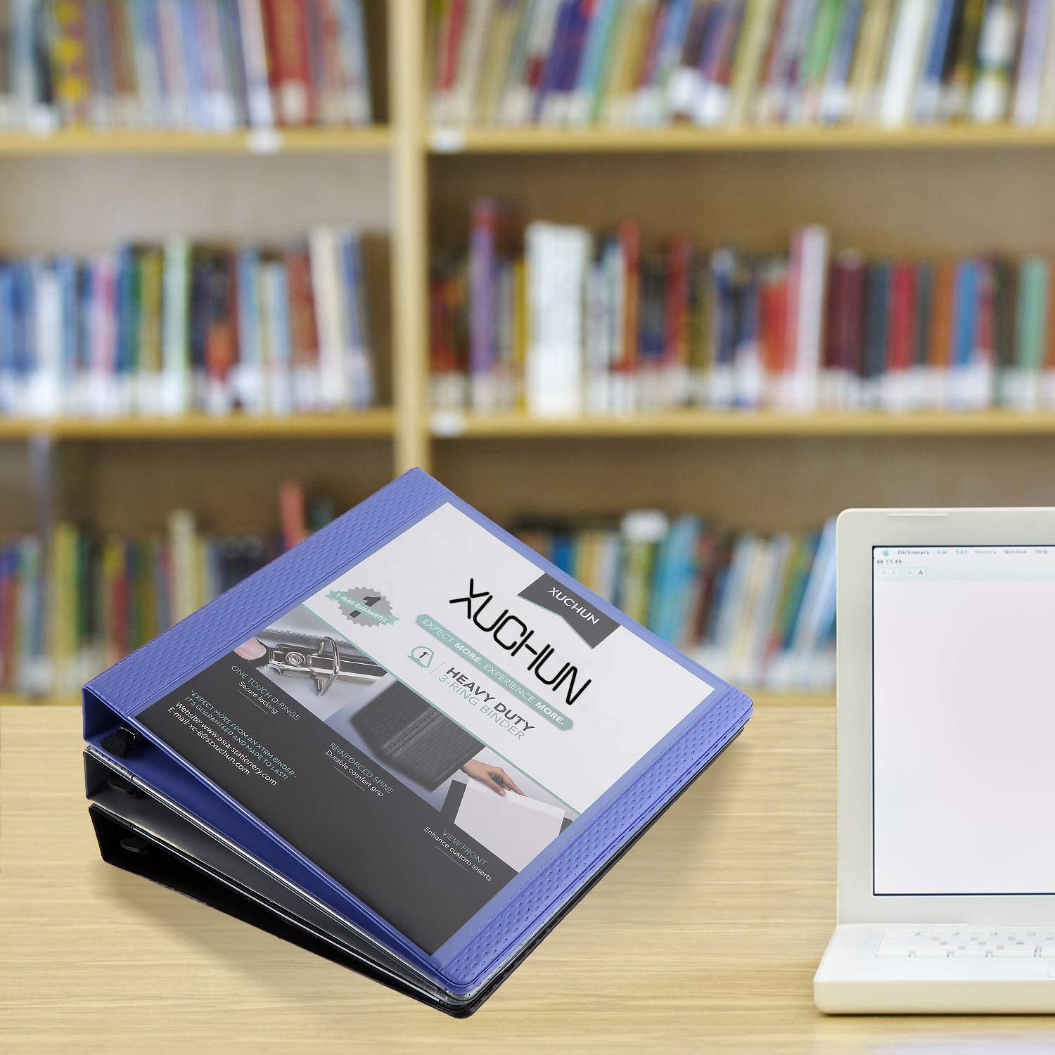 Amazon горячие продажи "D" металлическими зажимами 1 дюйм записная книжка с кольцевым механизмом файлов папки 6 шт Толщина прочный и принтом в виде надписей, размер связующего изготовленным на заказ логосом
