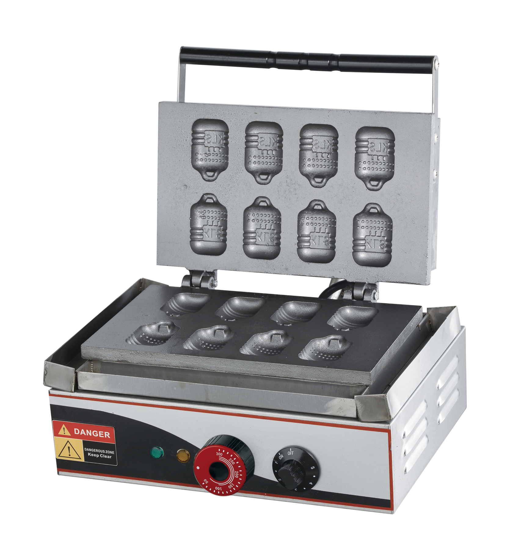 Weight Shaped waffle cake machine waffle making machine