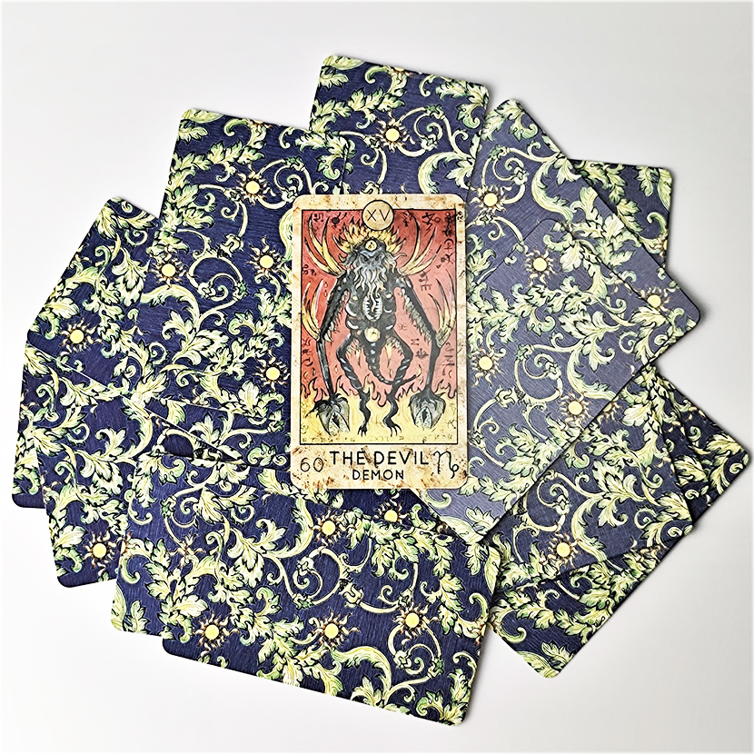 Астрологические карты Таро, персонализированные розовые карты Spellcasting wisdom, карты особая темно-зеленая карта таро