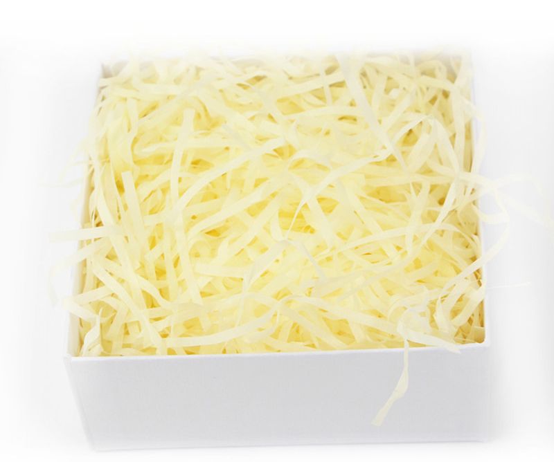 Bio Degradable Black Shredded Paper Filler For Carton Filling Shredded Crinkle Paper