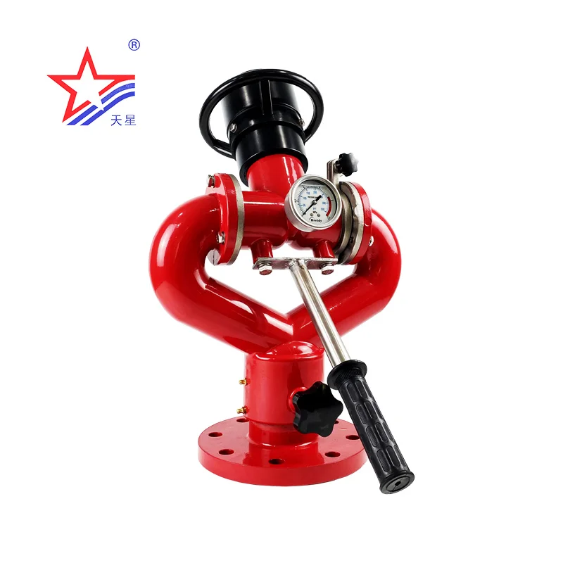 Adjustable Fire Monitor Foam / Water Rotary Customize Fire Fighting Water Cannon