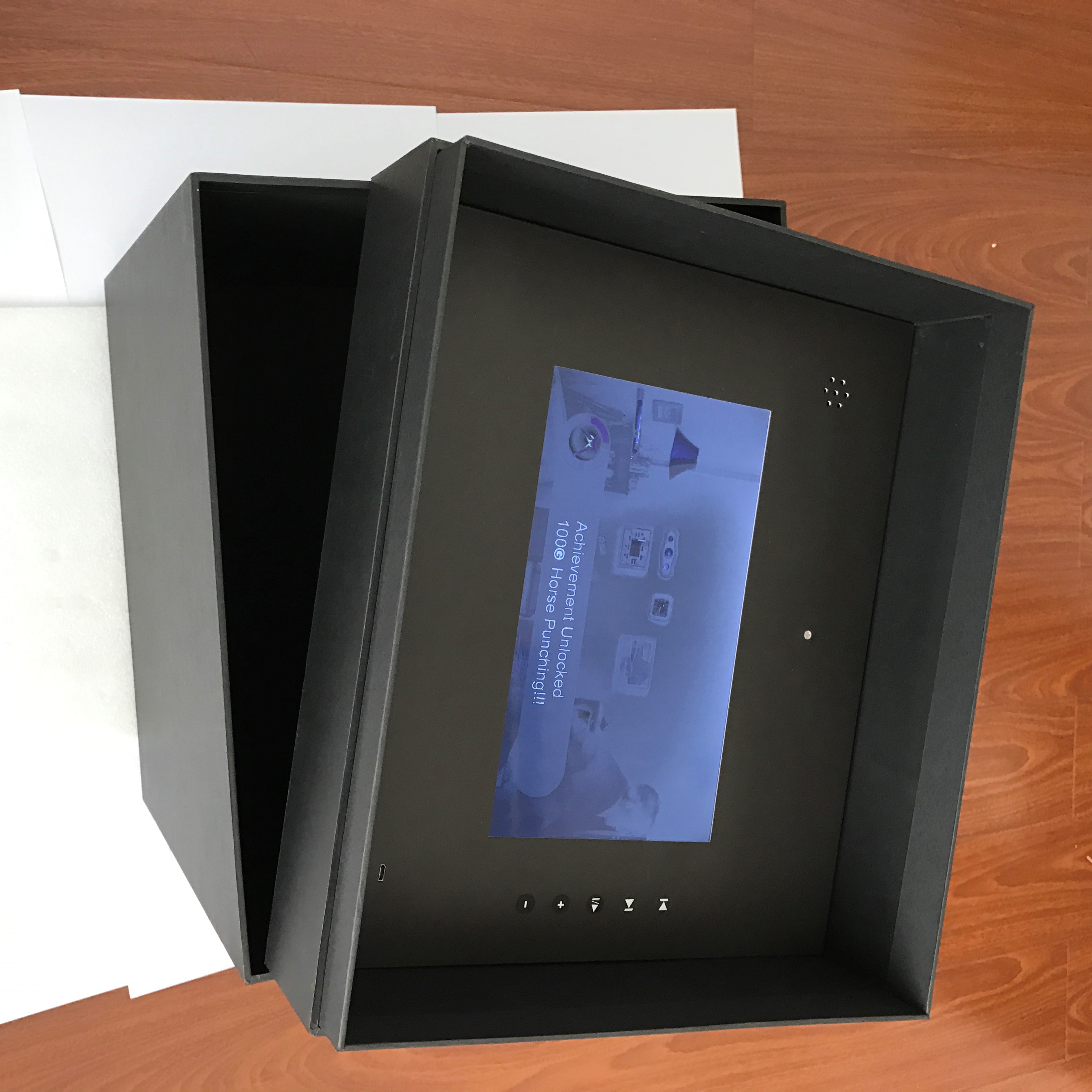 2,4, 4,3, 5,7, 10,1 дюймовый пользовательский записываемый tft lcd Цифровой видеоплеер приветствие реклама подарочная брошюра коробка