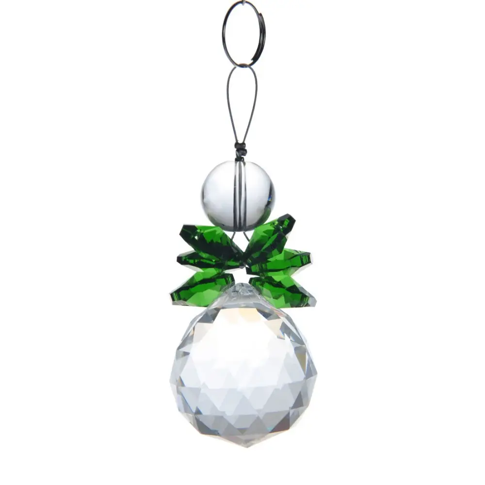K9 Crystal Ball Suncatcher Christmas Pendant Pendulum Hanging Window Decor