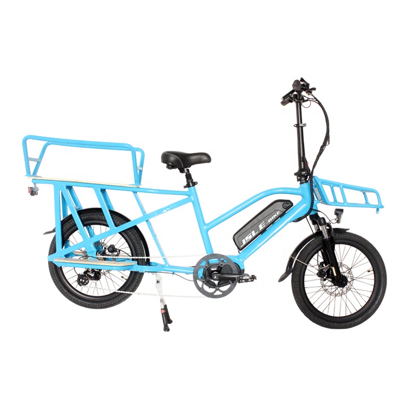 High Allocation Version Bafang M400 Middle Motor Driving Family Outgoing Cargo Bike Two Wheels Electric Bicycle Ebike