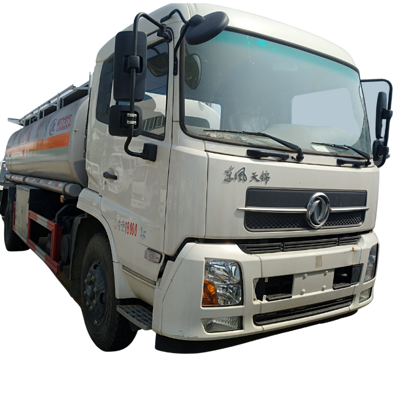 Новый очищенный 10000 литров dongfeng LHD бензовоз для продажи 2500 галлонов нефтяной танкер с топливным диспенсером