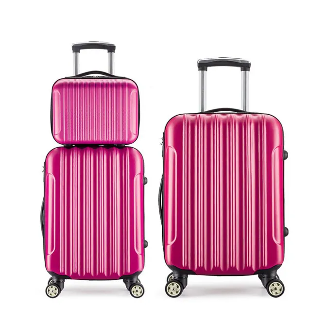 cheap custom made suitcase travel suitcase lady luggage set