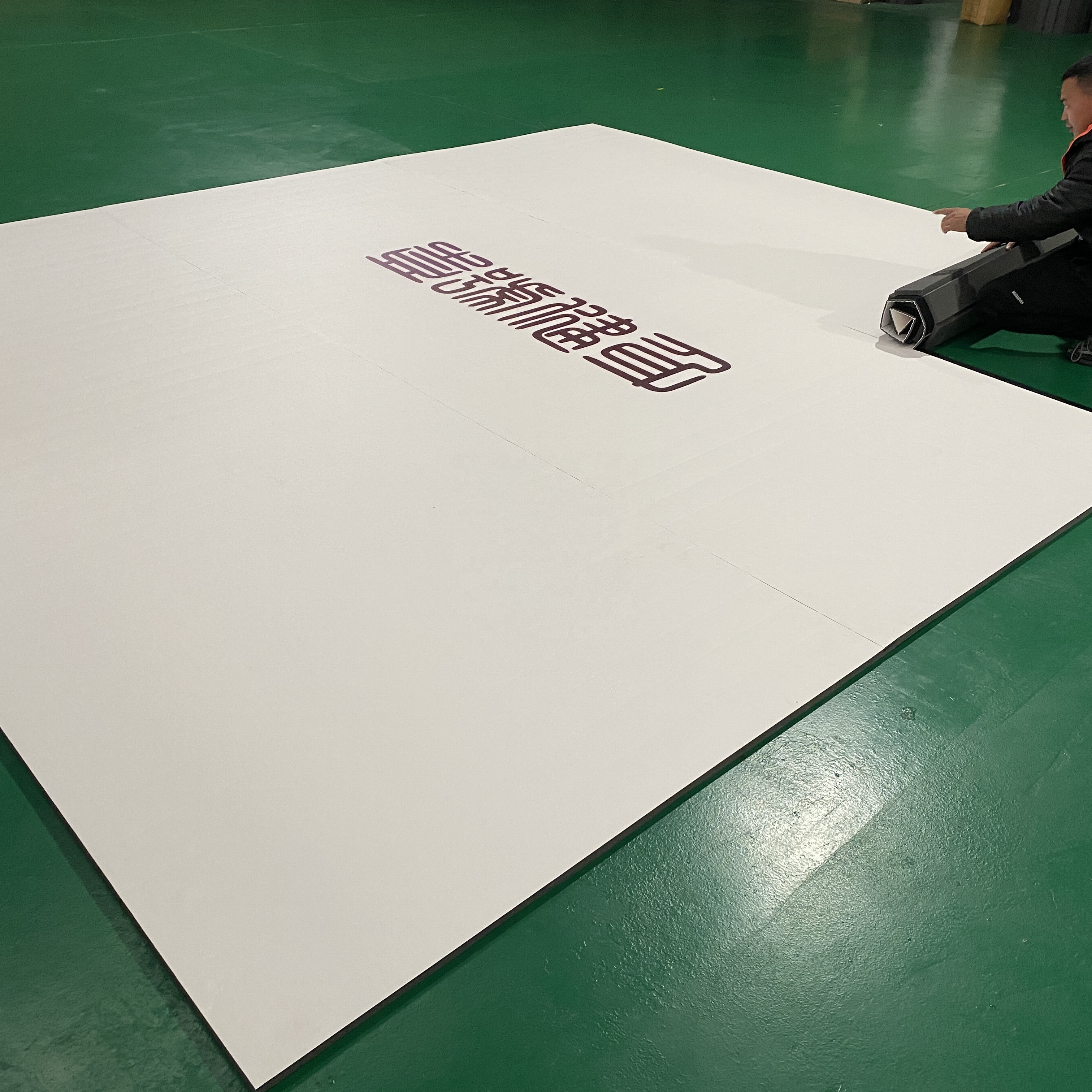 Свернутые боевые искусства bjj тхэквондо ММА борьбы grappling татами поверхностный коврик
