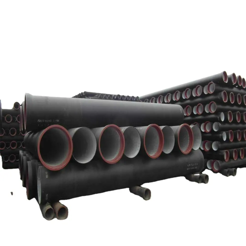 ISO2531 EN545 EN598 K9 K8 C25 C30 C40 DN100 DN125 DN150 DN300 DN400 DN600 Water Supply System Ductile Iron Pipe