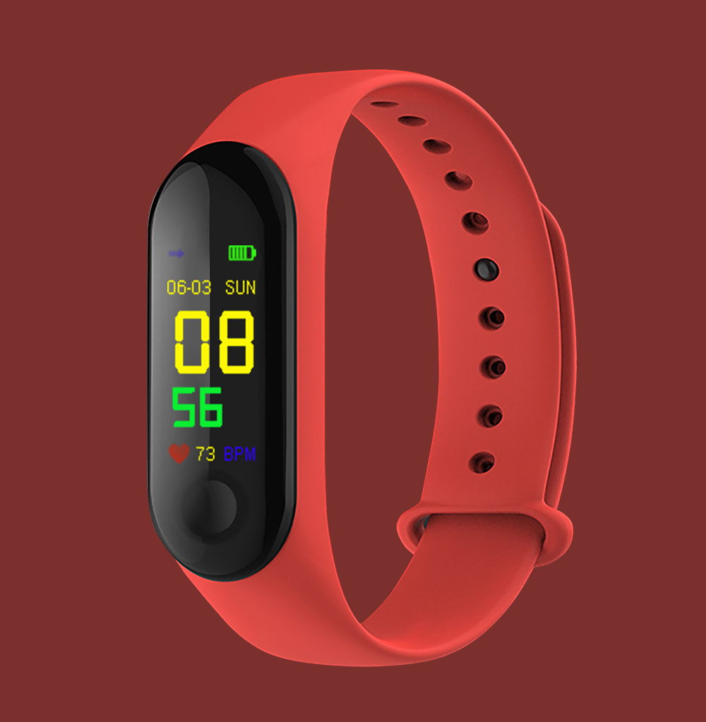 M3 Дешевые Смарт фитнес-часы с датчиком heartrate