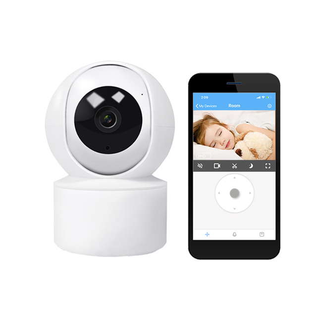 HOFO Full HD 1080P Внутренняя умная Домашняя безопасность 360 градусов беспроводная wifi ip-камера безопасности с ночным видением