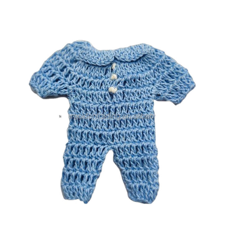 Мини Baby Shower крючком сувениры Свадебные украшения для украшения ручной работы, мини-платье для маленьких девочек, украшение детей Ванна пользу