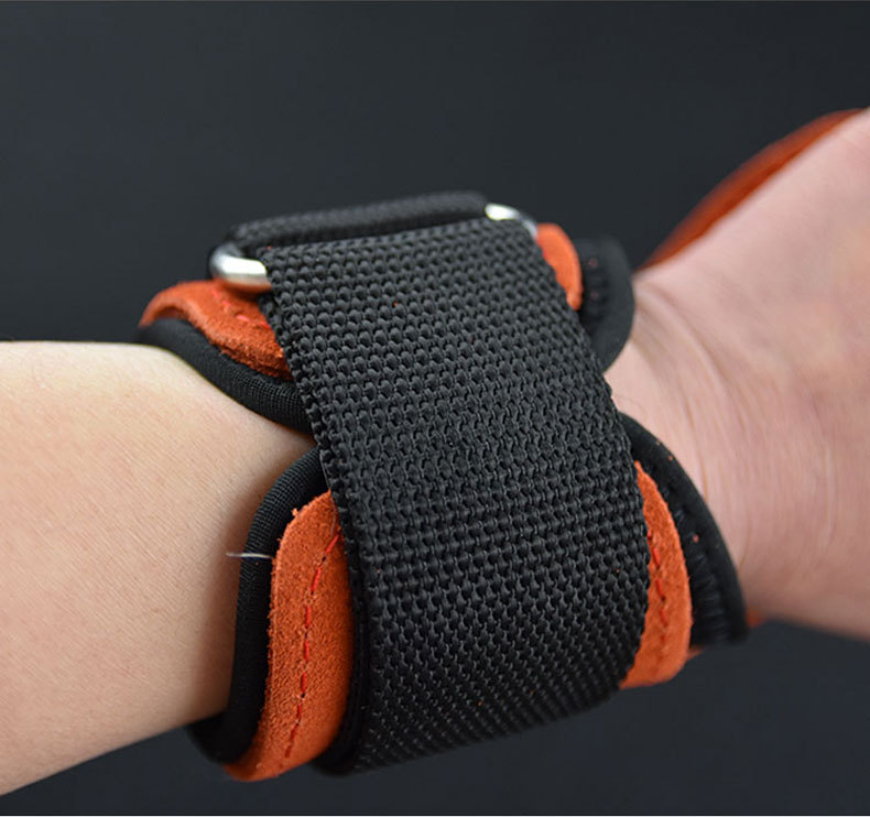 Hot sale leather weight grip protection palm weight lifting palm protection grips