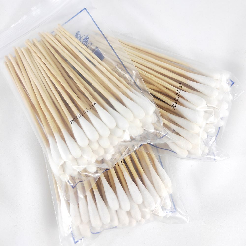 200pcs bamboo stick medical cotton swab