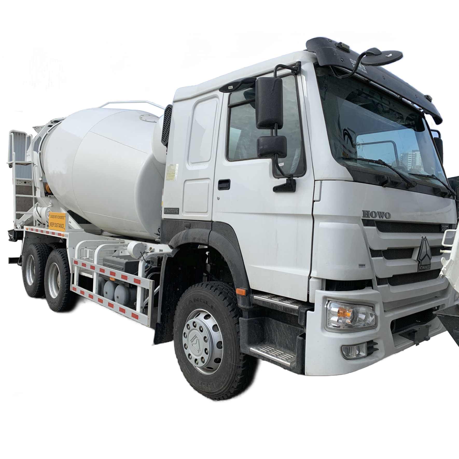 SINOTRUK HOWO 6X4 8CU.M 10 C U.M 380hp Euro IV транзитный смеситель