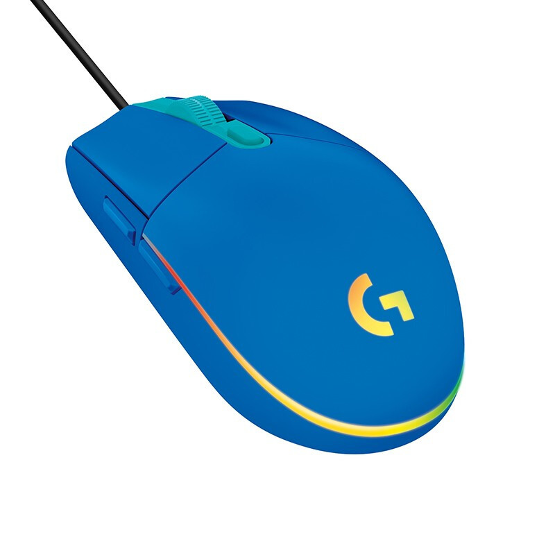 Оригинальная Проводная игровая мышь Logitech G102, оптическая игровая мышь g102, игровая мышь logitech