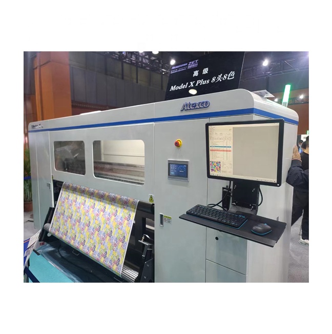 atexco 4/8 heads Printer roll to roll digital printing machine textile printing machine dye sublimation printer