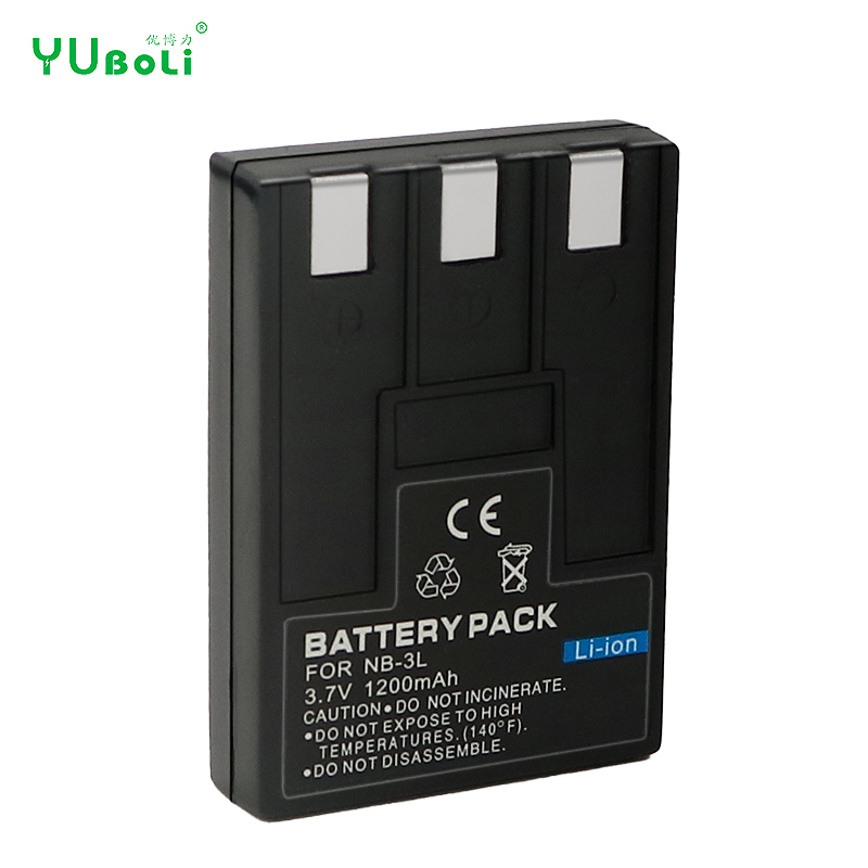 2021 digital camera battery Rechargeable Battery Pack NB-3L NB3L NB 3L for Canon SD10 SD20 SD500 SD550