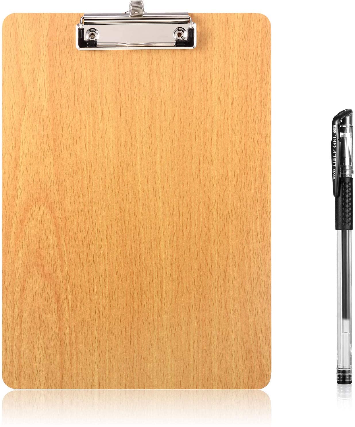 Combohome 8,9x12 дюймов буфер обмена с ручкой низкопрофильный твердый деревянный буфер обмена для офисов классных комнат