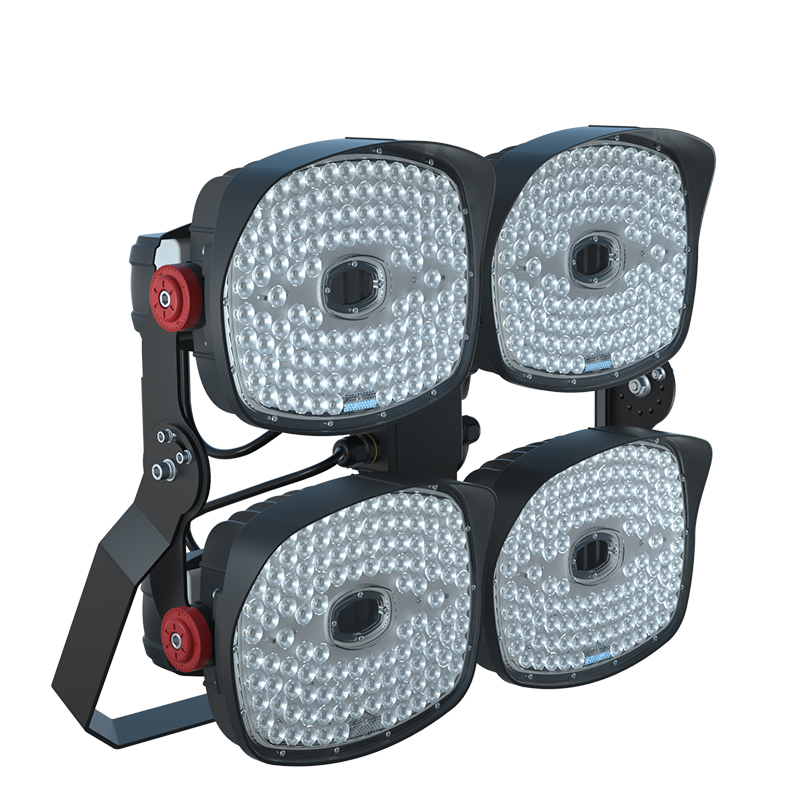 300W LED Flood Light, Outdoor Flood Light Fixture, 6500k Super Bright Stadium Lights with Wider Lighting Angle
