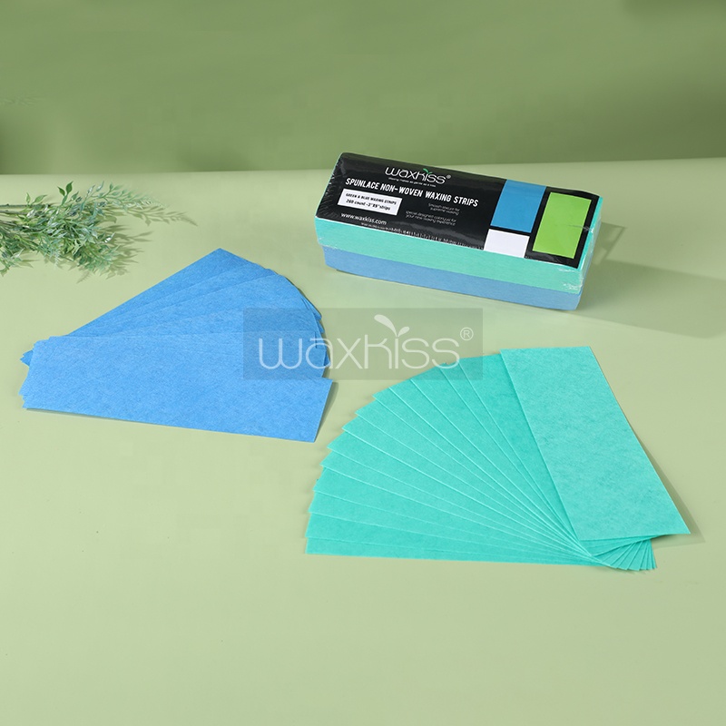 Wholesale Nonwoven Depilatory Paper Disposable Wax Strip Hair Removal Depilatory Paper For Body Sugaring