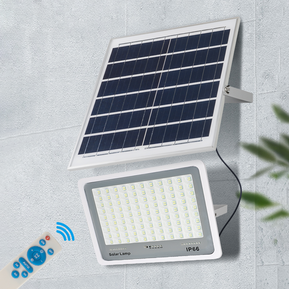Outdoor Solar Power Led Flood Light marvelous color with Remote Control 300w