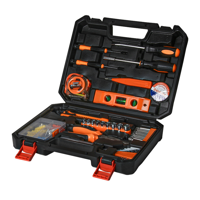 Household tool box set complete set of hardware and electrician special maintenance home car multi-function combination full set