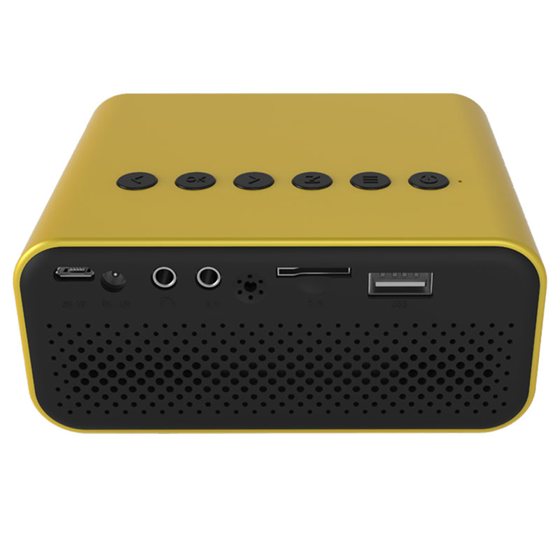 High Quality Home Mini Projector YT500 Children's Family Portable HD LED Mobile Projector 18W LED proyector 10-60 inch 1080P