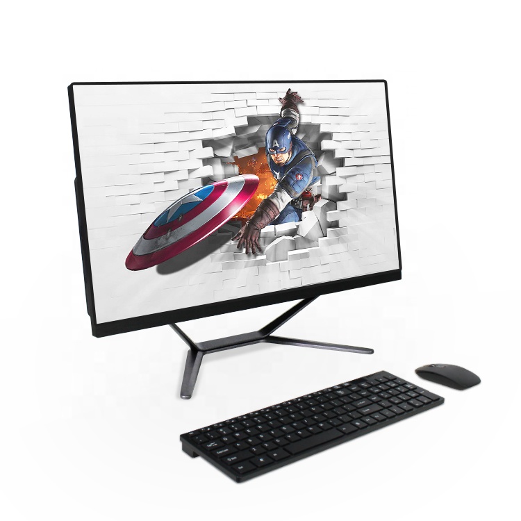Офисный школьный игровой Настольный ПК компьютер все в одном 21,5 23,8 дюйма