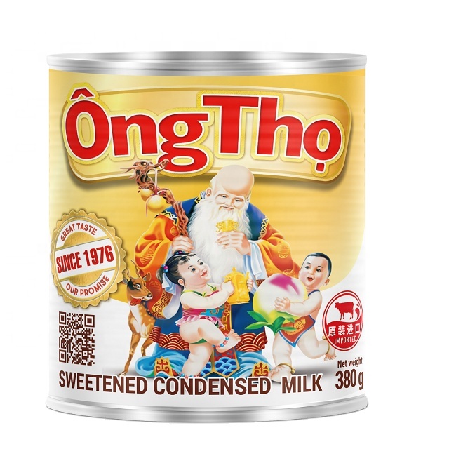 Vinamilk сгущенное молоко-белая этикетка-380g для китайского рынка