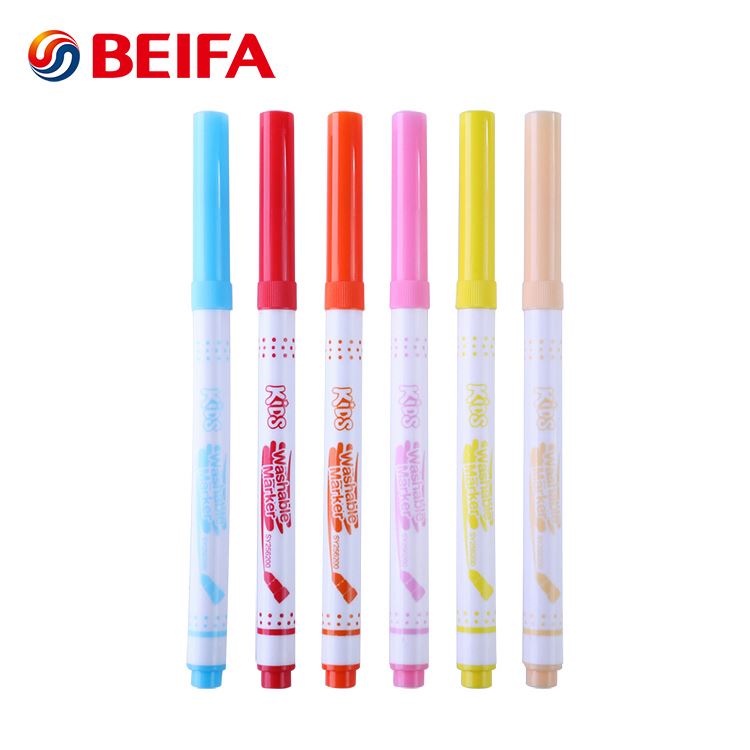 Beifa Brsy0009 Silm Форма много цветов детская живопись Акварельная ручка для детей, маркер ручка, акварельная кисть